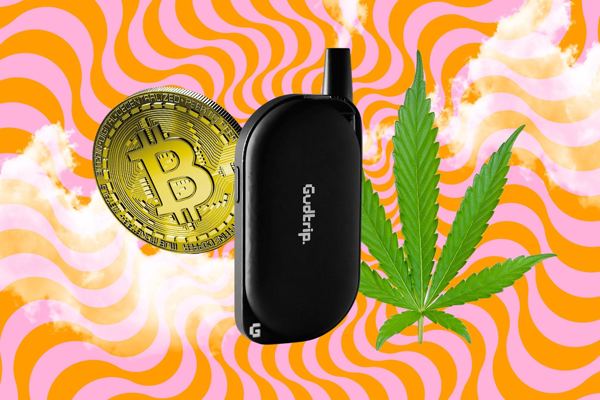 A photo of the Gudtrip device